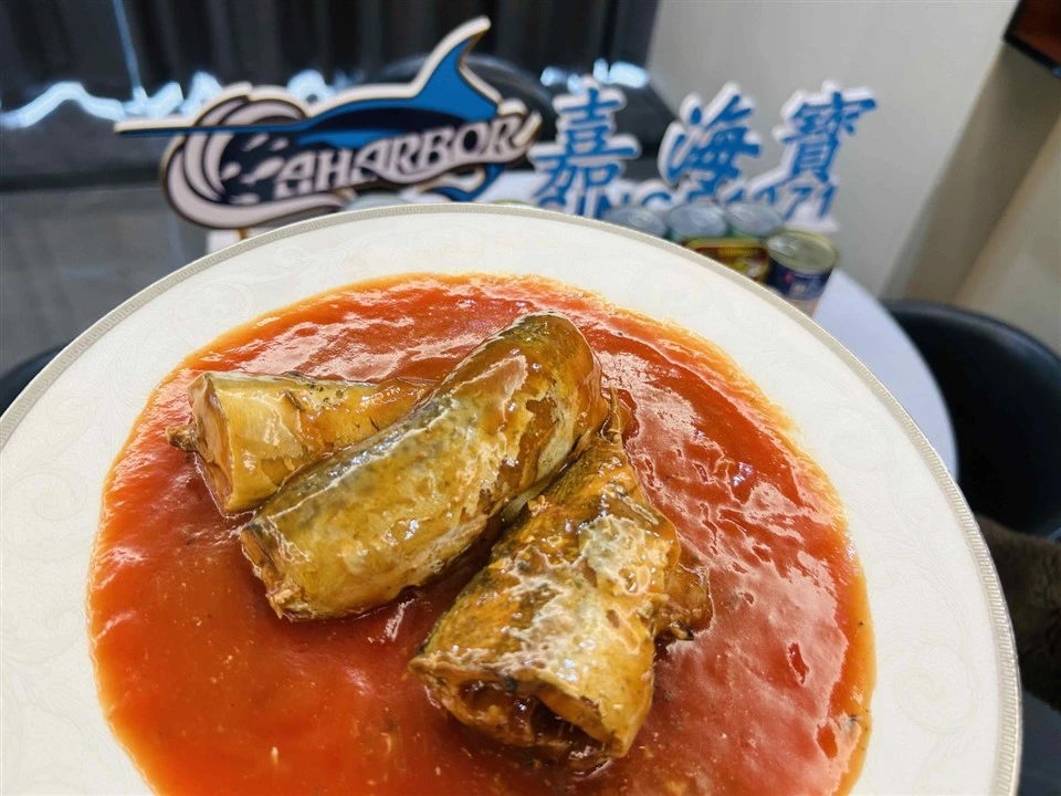 Canned Mackerel in Tomato Sauce